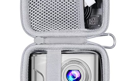 Protective Hard Case for Kids Video Camera – White
