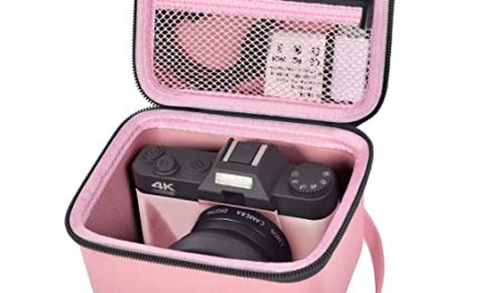 Ultimate Pink Vlog Camera Case – Organize, Protect & Carry
