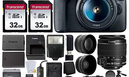 Capture Stunning Photos with Canon EOS Rebel T7 Camera Bundle