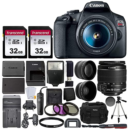 Capture Stunning Photos with Canon EOS Rebel T7 Camera Bundle