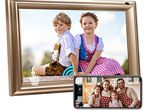 Share Memories Anywhere: WiFi Digital Frame, 10.1″ HD IPS, Cloud Storage