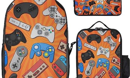 Vibrant Gadgets Combo: Game Joystick Backpack Set