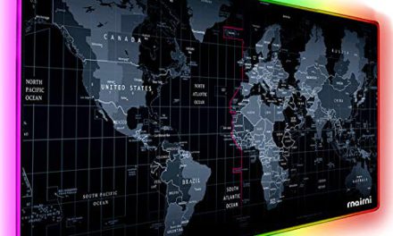 “Ultimate Gaming Mouse Pad: Waterproof, Extra Large, 10 Lighting Modes!”