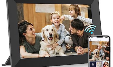 Share Memories Remotely: MaxAngel 10.1″ WiFi Photo Frame