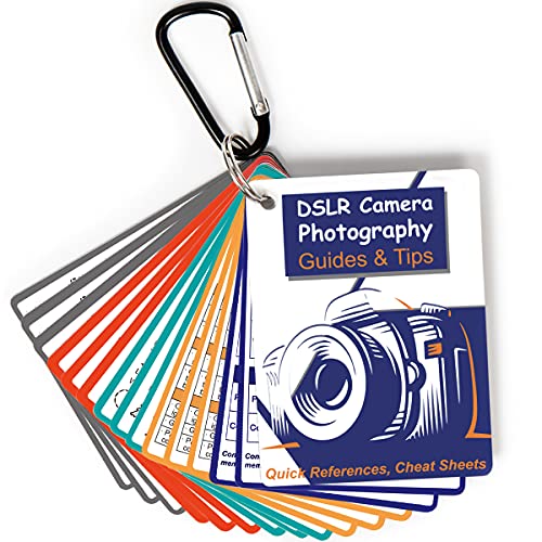 Capture Perfect Shots with DSLR Cheat Sheet Cards