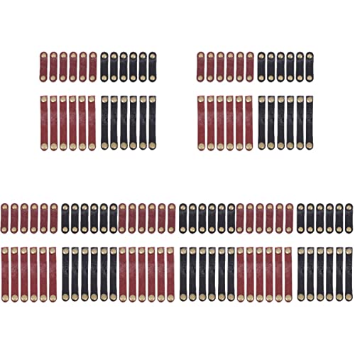 Organize and Fasten: Mikikit 120pcs Cow Cord Cables