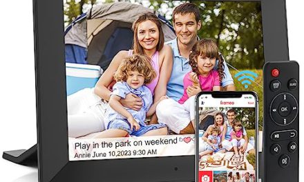 Share Memories Anywhere with Frameo WiFi Picture Frame