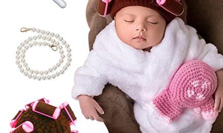 Baby Photo Props: Adorable Crochet Curler Hat for Newborns