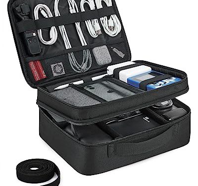 “Ultimate Travel Tech Organizer: Portable, Stylish, and Efficient!”