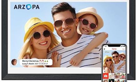 Share Memories Instantly with ARZOPA Smart Digital Frame