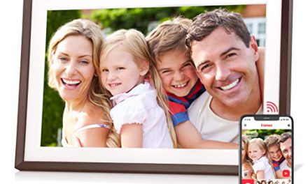 “Share Memories Anywhere: Frameo 10.1″ Smart WiFi Photo Frame”
