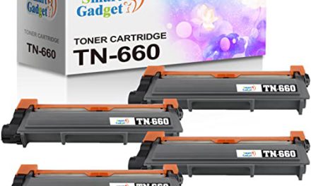 Upgrade Your Printer with 5 High-Quality TN-660 Cartridges