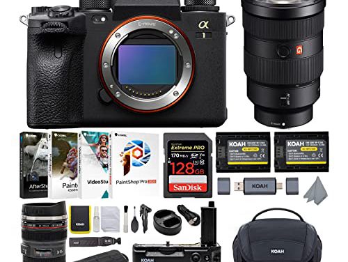 “Capture More: Sony Alpha 1 Mirrorless Camera Bundle!”