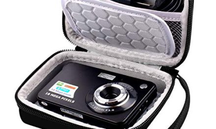 “Ultimate Camera Protection for Travel: AbergBest, Kodak, Canon, Sony – HD/LCD/Rechargeable – Black”