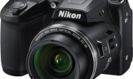 “Revitalized Nikon B500: Wi-Fi Digital Camera in Black”
