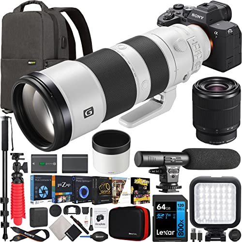 “Capture Perfect Moments: Sony a7 IV Camera Bundle with Lenses, Gear, and More!”
