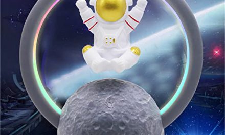 Levitate with Magnetic Bluetooth Speaker: Wireless Floating Astronaut – Mini Radio, 32GB Storage, USB Port – Cool Tech Gadgets, Creative Gifts