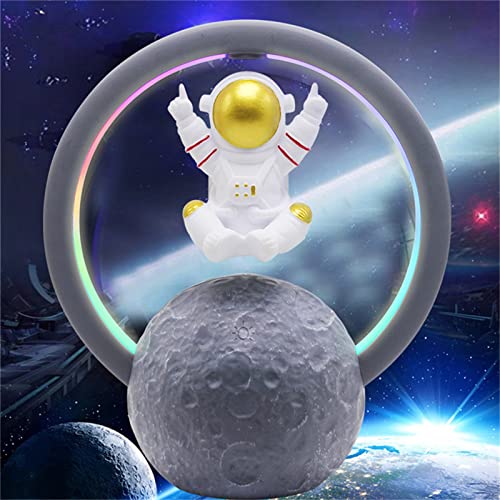 Levitate with Magnetic Bluetooth Speaker: Wireless Floating Astronaut – Mini Radio, 32GB Storage, USB Port – Cool Tech Gadgets, Creative Gifts