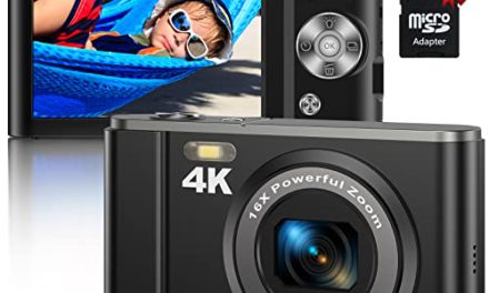Capture Stunning Moments with 4K 48MP Vlogging Camera