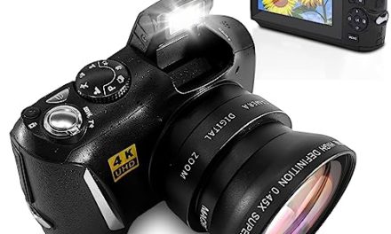 48MP 4K Macro & Wide Angle Vlogging Camera