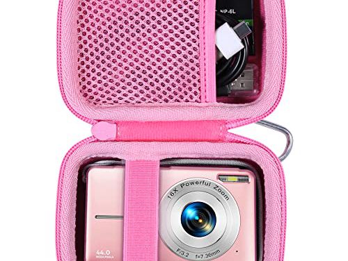 Protective Case for Kids Pink Video Camera