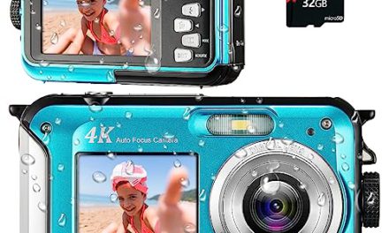 Capture Underwater Memories with 4K Waterproof Camera