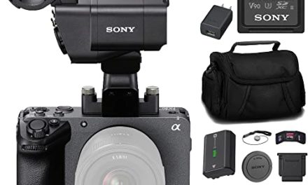 Sony FX30 Camera Kit: Capture Cinematic Moments with XLR Handle & Accessories