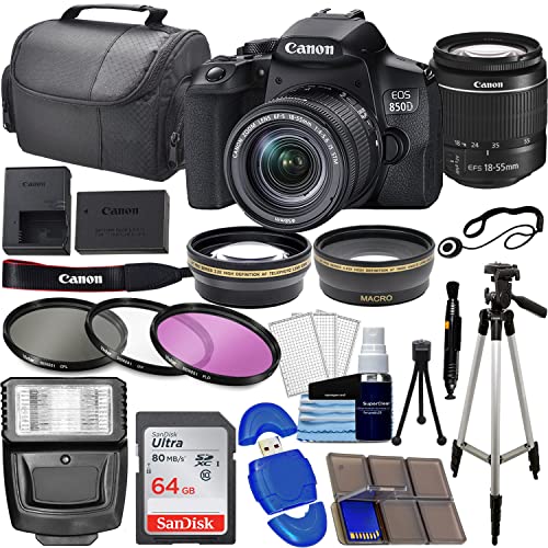 Capture Life’s Moments with EOS 850D DSLR Camera Bundle