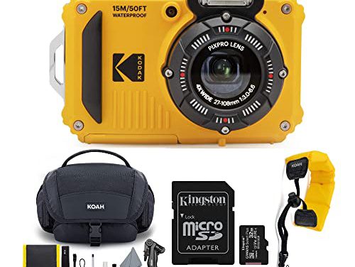 Capture the Adventure: Waterproof 16MP Camera + Accessories