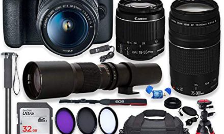 Capture the Moment: Canon Rebel T7 DSLR Camera Bundle