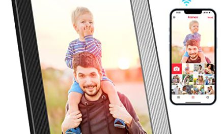 10.1″ Frameo WiFi Digital Frame: Share Memories, Store & Display