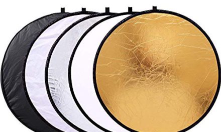 “Enhance Lighting: 5-in-1 Portable Photo Reflector – Translucent, Silver, Gold, White, Black”