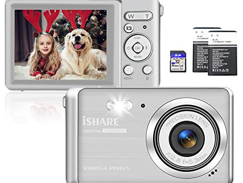 Capture Memories with Rechargeable 30MP Camera