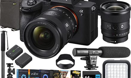 “Capture More with Sony a7 IV Camera Kit: 2 Lenses, Backpack, and More!”