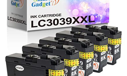 Get 5xBlack Ink Cartridge Replacement for Smart Gadget!