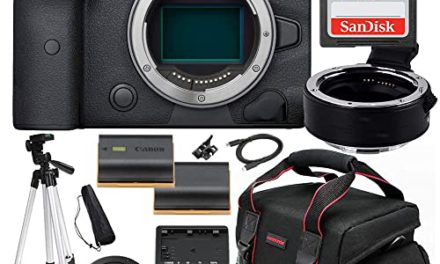 Ultimate Canon EOS R5 Camera Bundle: Full Frame Mirrorless, Adapter, Memory Card & More!
