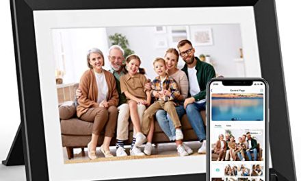“Share Memories Instantly with Saraily WiFi Frame”
