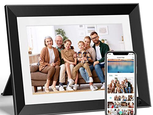“Share Memories Instantly with Saraily WiFi Frame”