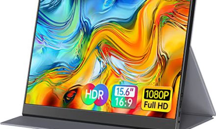 Portable Monitor: Enhance Gaming with ForHelp 15.6″