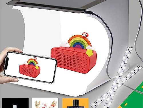 Capture Stunning Product Photos with DUCLUS Mini Photo Studio Kit