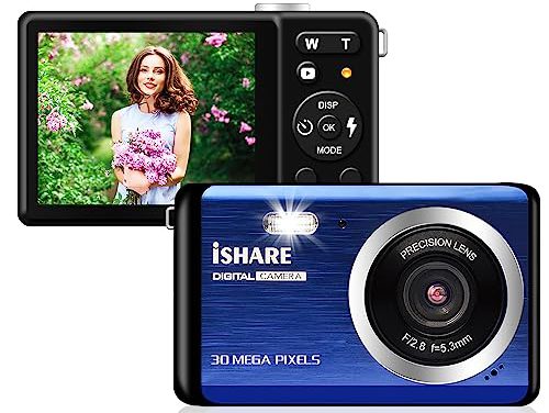 Capture Life’s Moments with 30MP Rechargeable Point & Shoot Camera