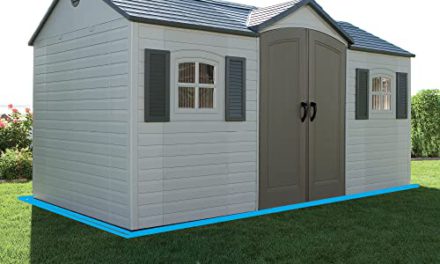 Superior Outdoor Storage Shed for Life, 8×15 ft, in Stunning Desert Sand