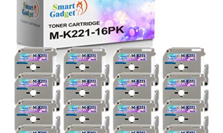 Upgrade Your Labeling Game: Smart Gadget Label Tape for Brother P Touch – 16 Pack