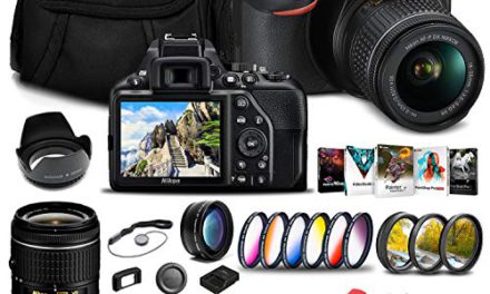 Capture stunning moments with Nikon D3500 DSLR Camera Bundle