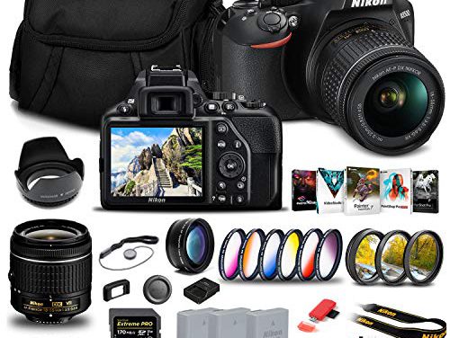Capture stunning moments with Nikon D3500 DSLR Camera Bundle