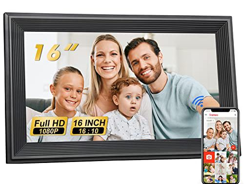 16″ WiFi Digital Picture Frame: Share Memories Instantly