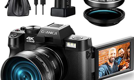 Capture Stunning Moments with G-Anica 4k Camera