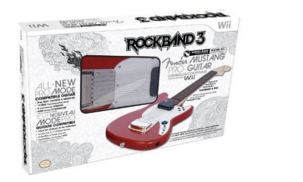 Rock out with the Portable Fender Mustang PRO-Guitar for Wii!