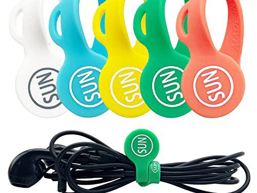 Organize and declutter with SUNFICON Magnetic Cable Organizers
