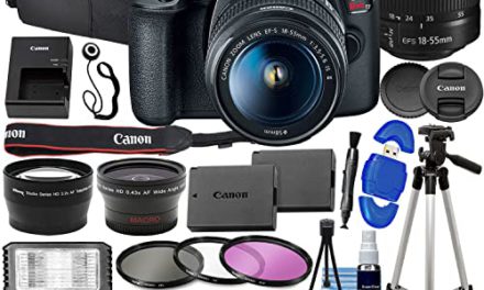 Capture Your World: Canon Rebel T7 Camera Bundle